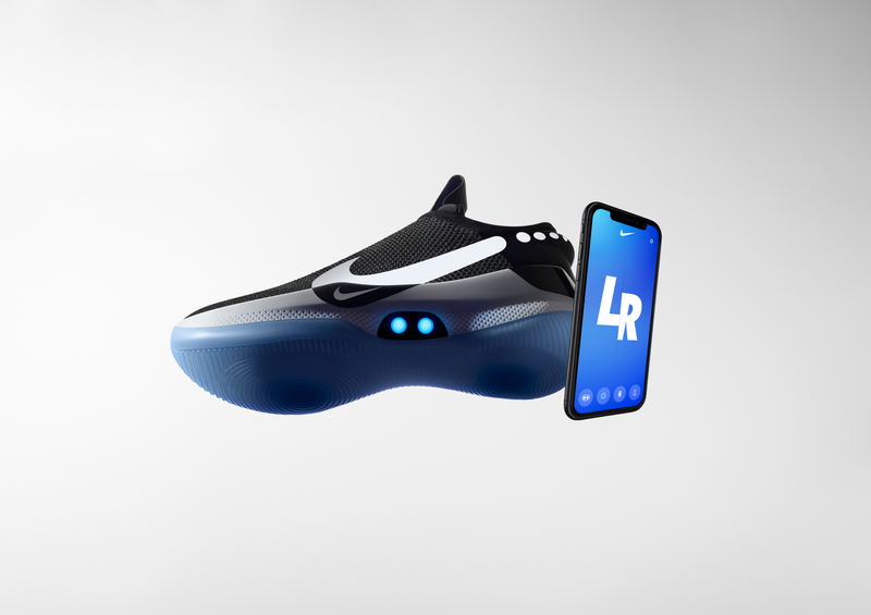Illustration for article titled The dream of Back To The Future Part 2 lives on in Nike's new self-lacing basketball shoes